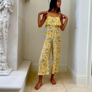Jumpsuit, INTERMIX, 100% silk, size 0